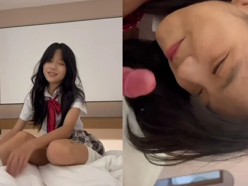 Em loli dễ thương liếm thằng nhỏ biến em thành con em đào nứng lồn p1